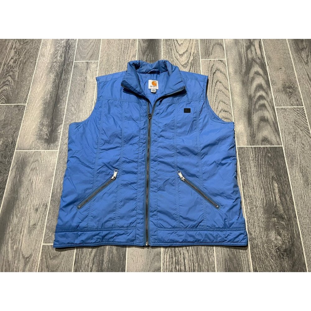 Carhartt WV006 for Women's Skyline Vest Full Zip Large (12-14) Pacific Blue